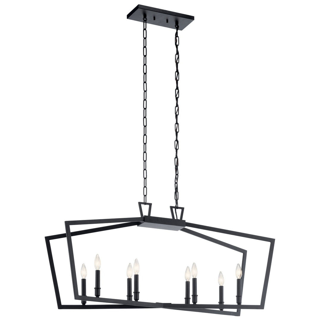 Kichler Eight Light Linear Chandelier