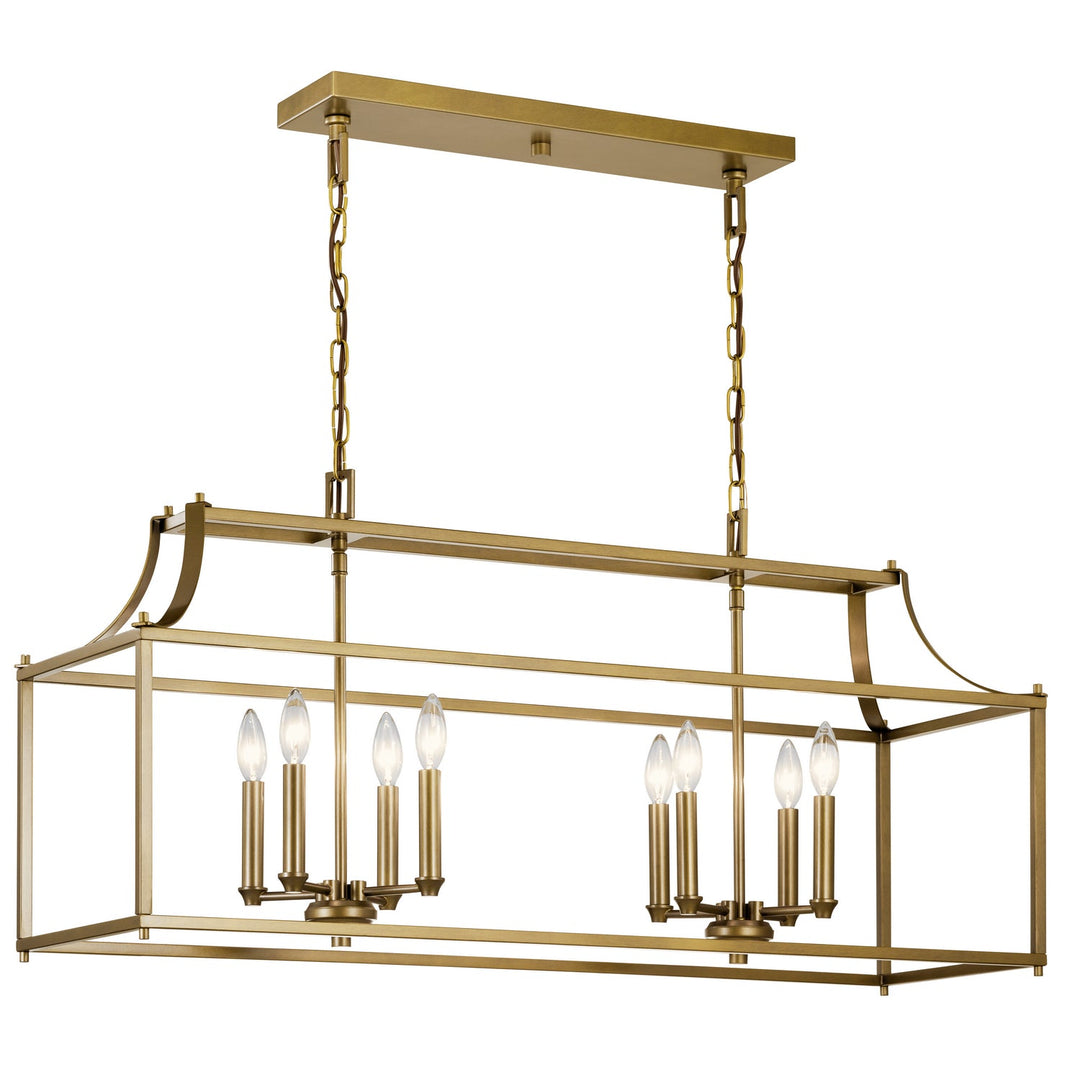 Kichler Eight Light Linear Chandelier