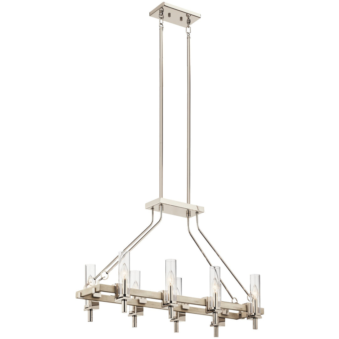 Kichler Eight Light Linear Chandelier