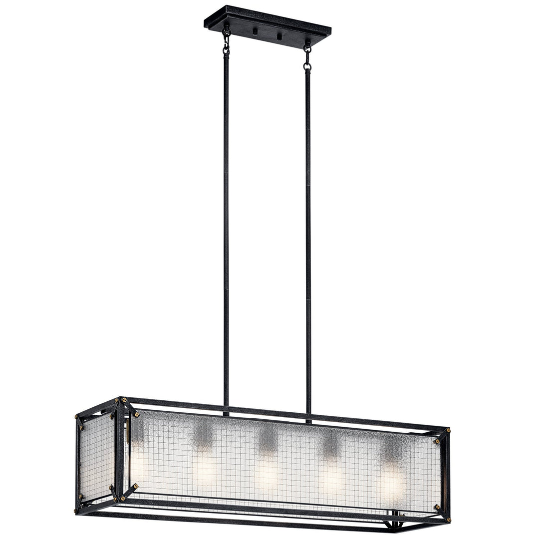Kichler Five Light Linear Chandelier