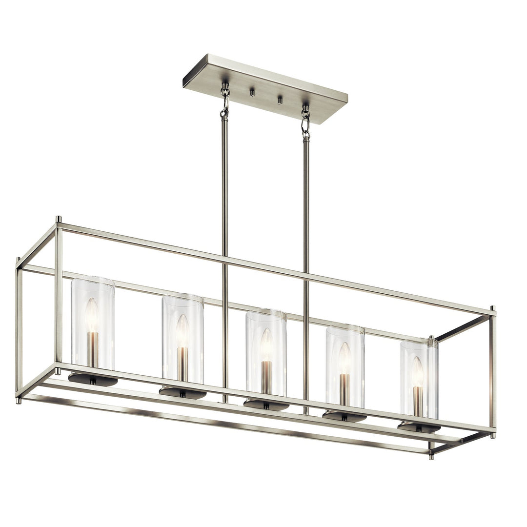 Kichler Five Light Linear Chandelier