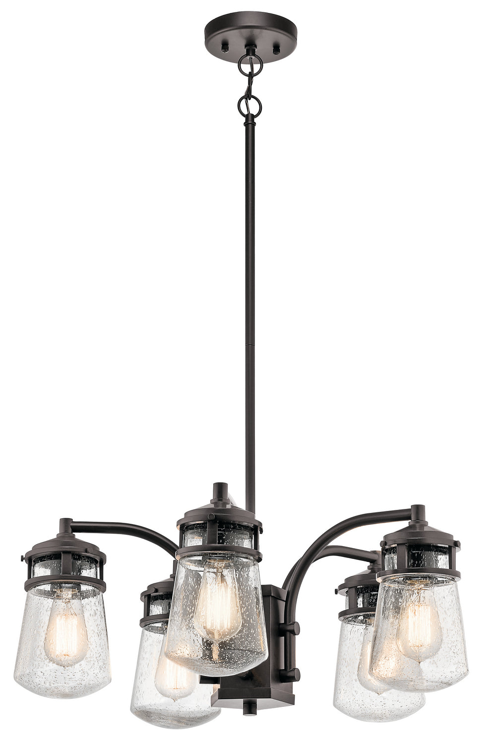 Kichler Five Light Outdoor Chandelier