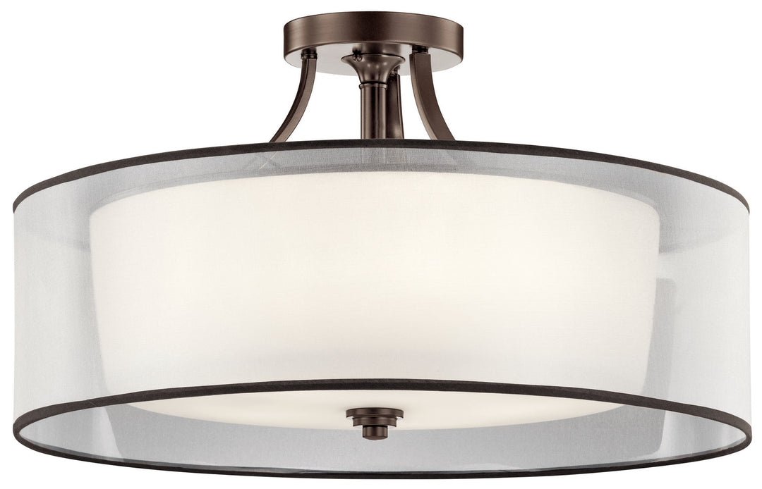 Kichler Five Light Semi Flush Mount