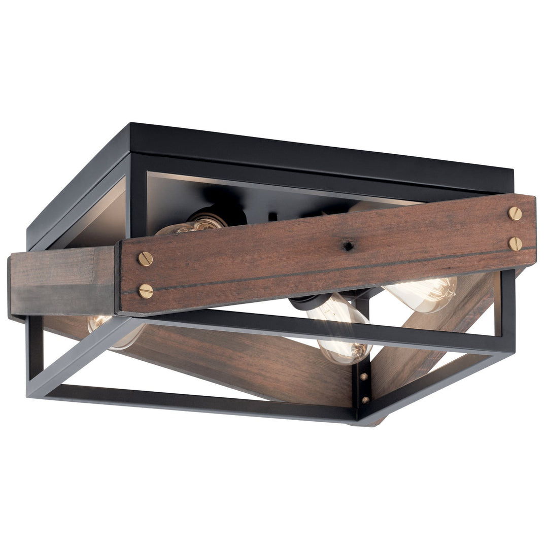 Kichler Four Light Flush Mount