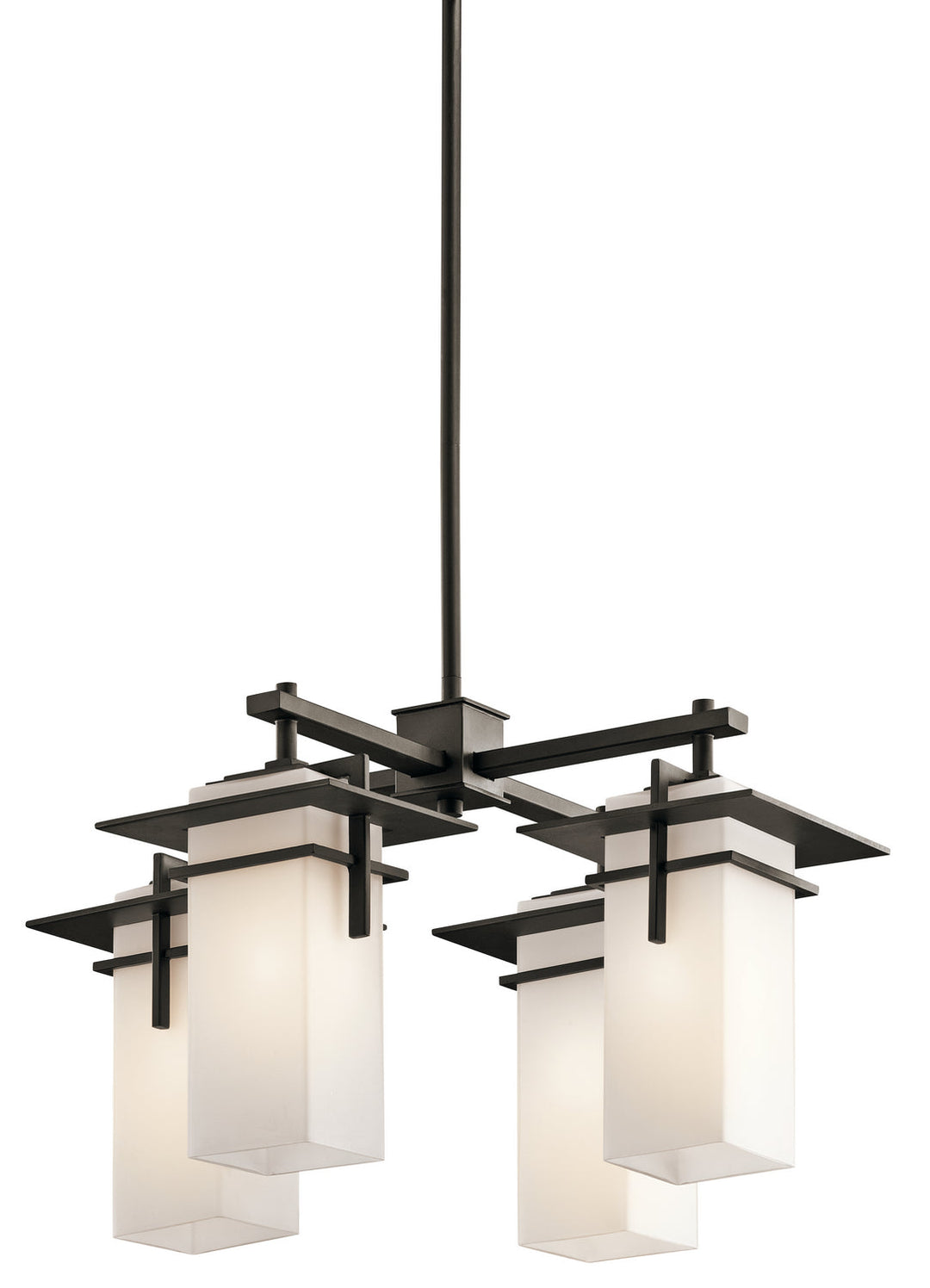 Kichler Four Light Outdoor Chandelier
