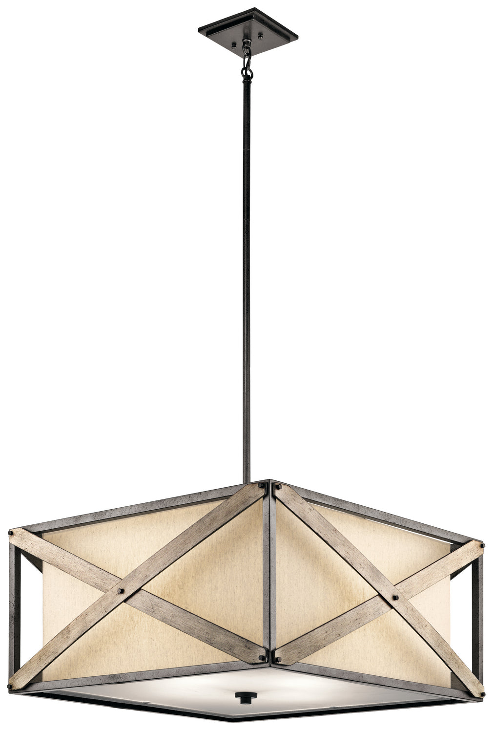 Kichler Four Light Pendant/Semi Flush Mount