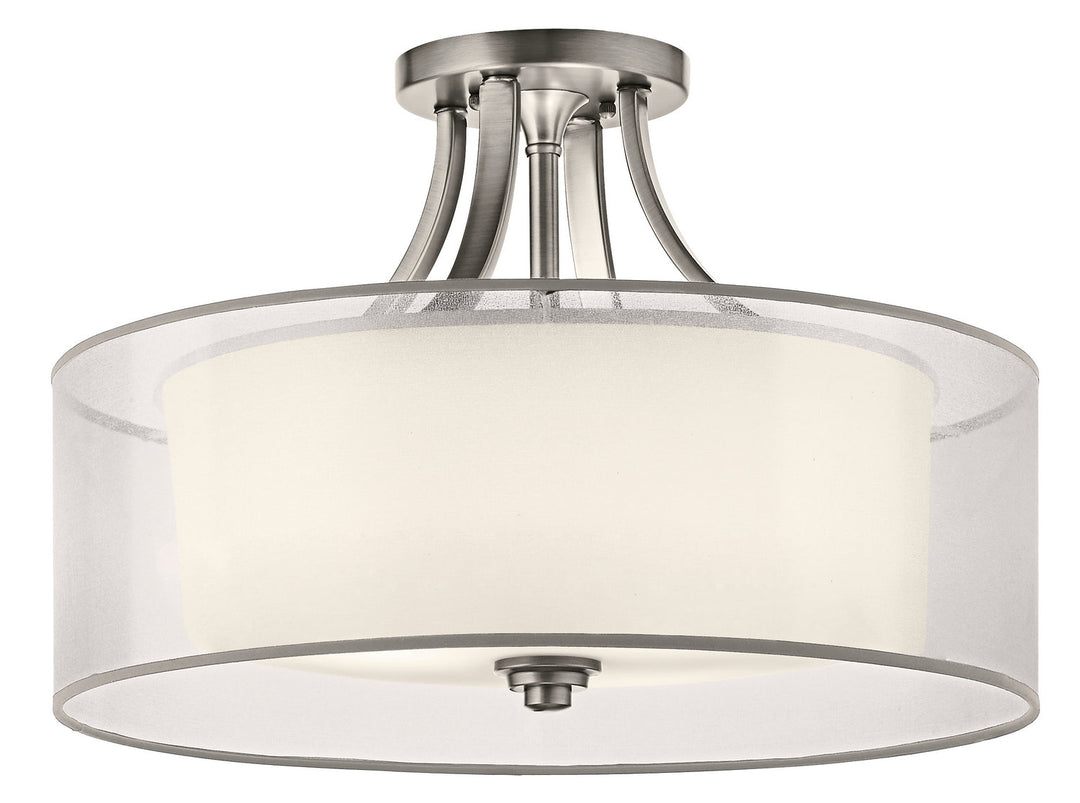 Kichler Four Light Semi Flush Mount