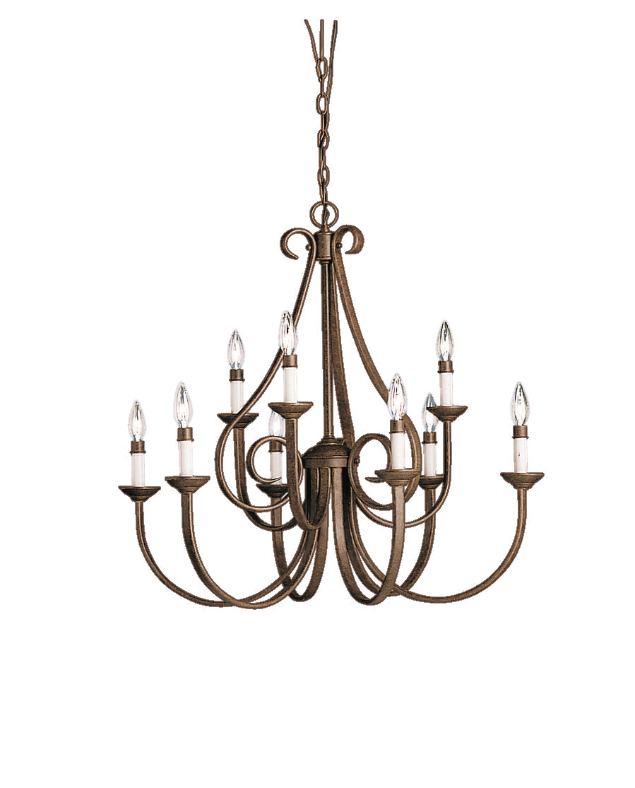 Kichler Nine Light Chandelier