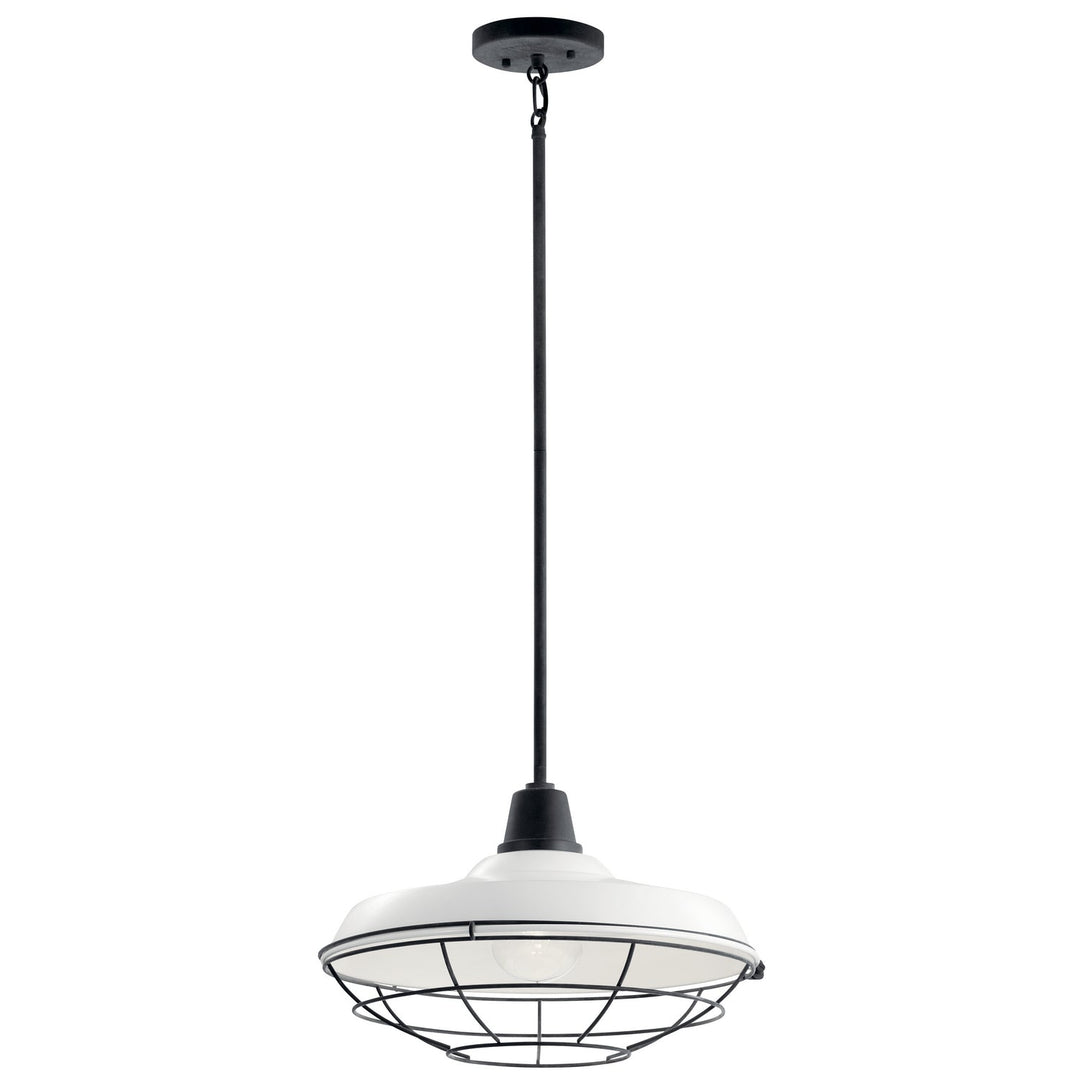 Kichler One Light Outdoor Pendant/Semi Flush