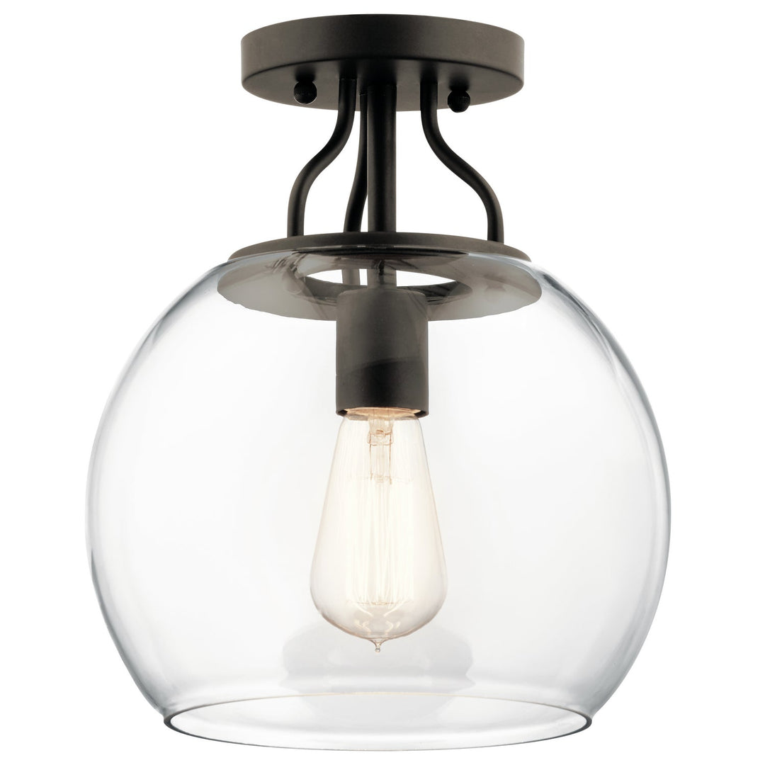 Kichler One Light Semi Flush Mount