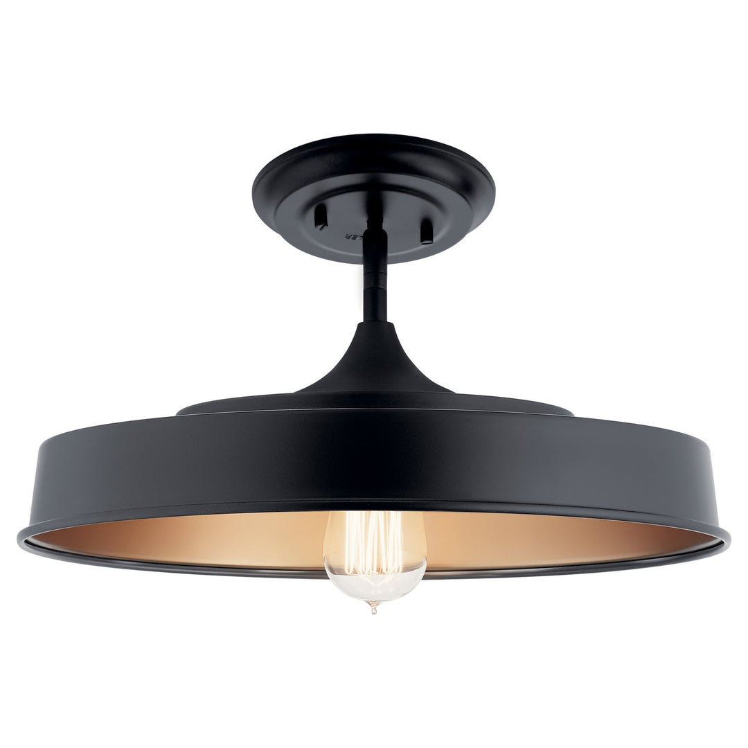 Kichler One Light Semi Flush Mount