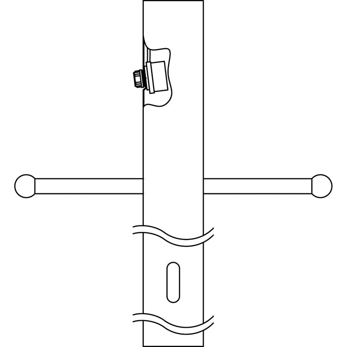 Kichler Post w/Int Photocell & Ladder