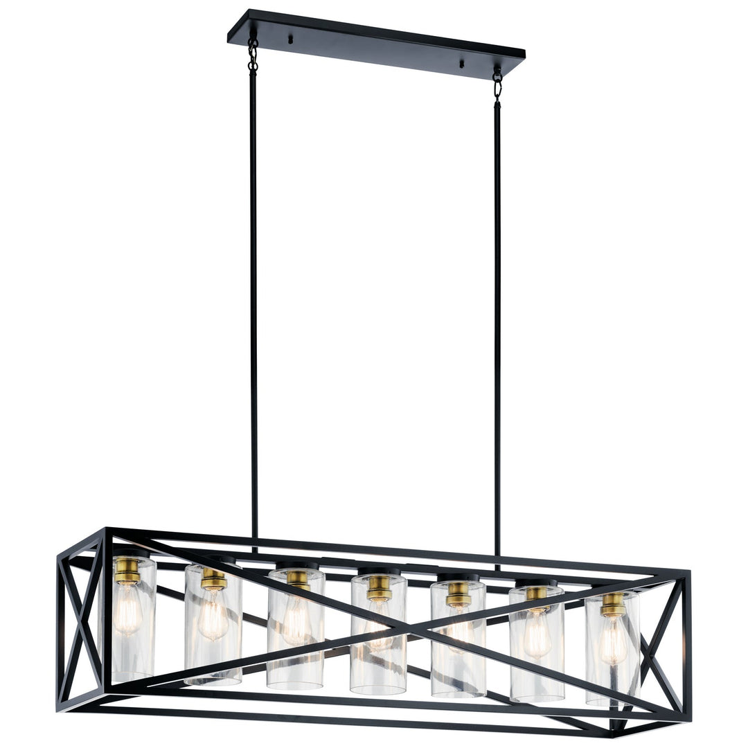 Kichler Seven Light Linear Chandelier