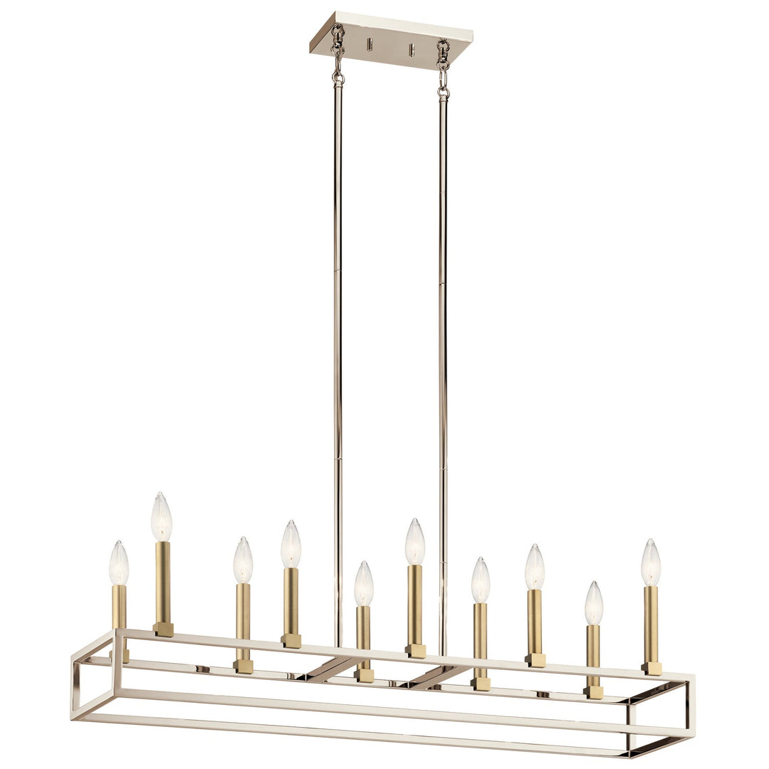 Kichler Ten Light Linear Chandelier