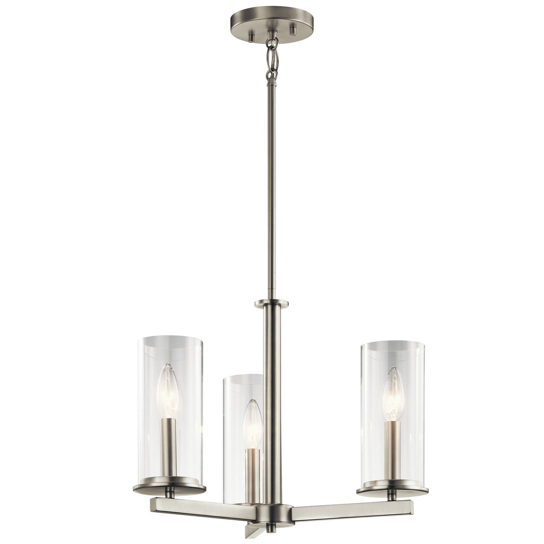 Kichler Three Light Chandelier/Semi Flush Mount