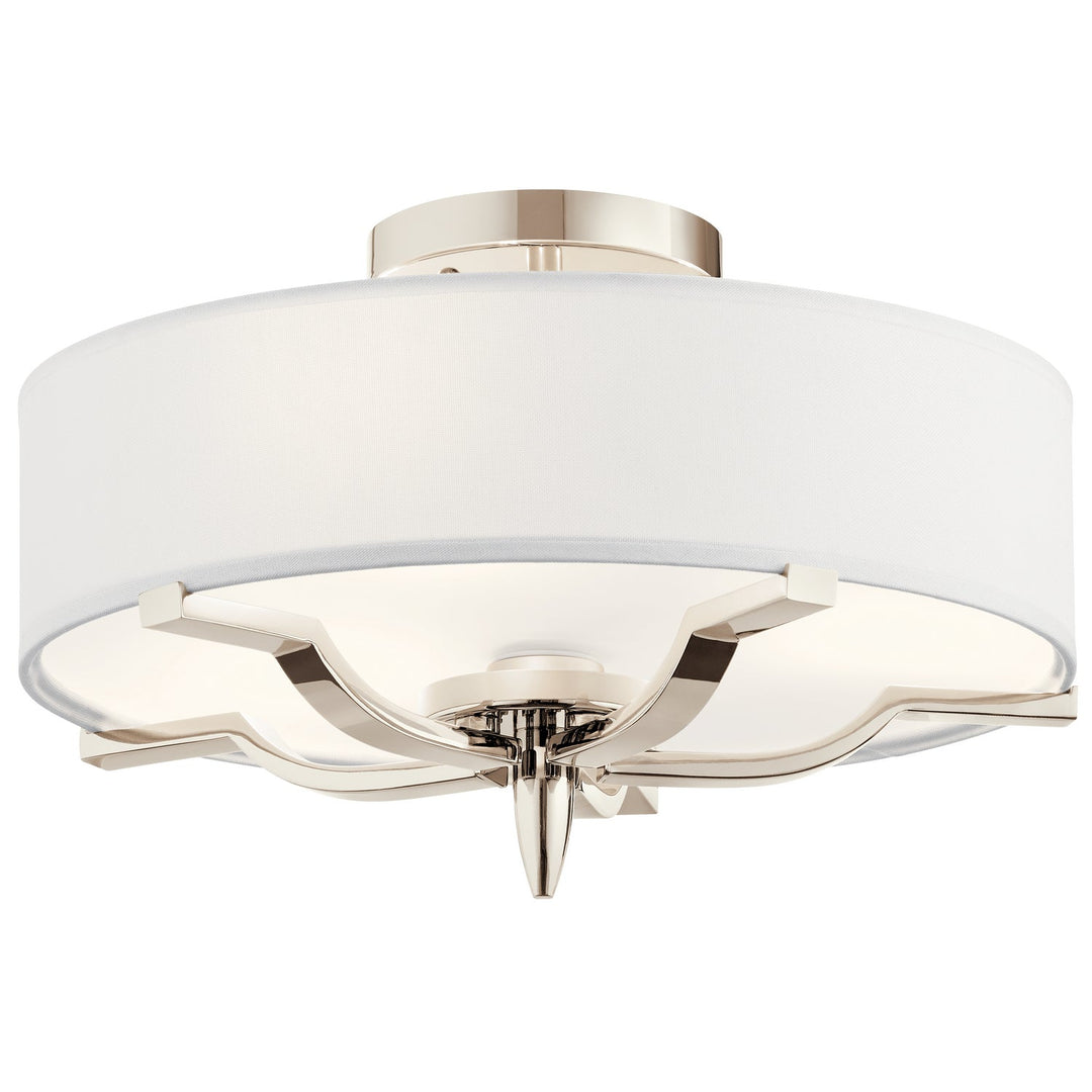 Kichler Three Light Flush Mount
