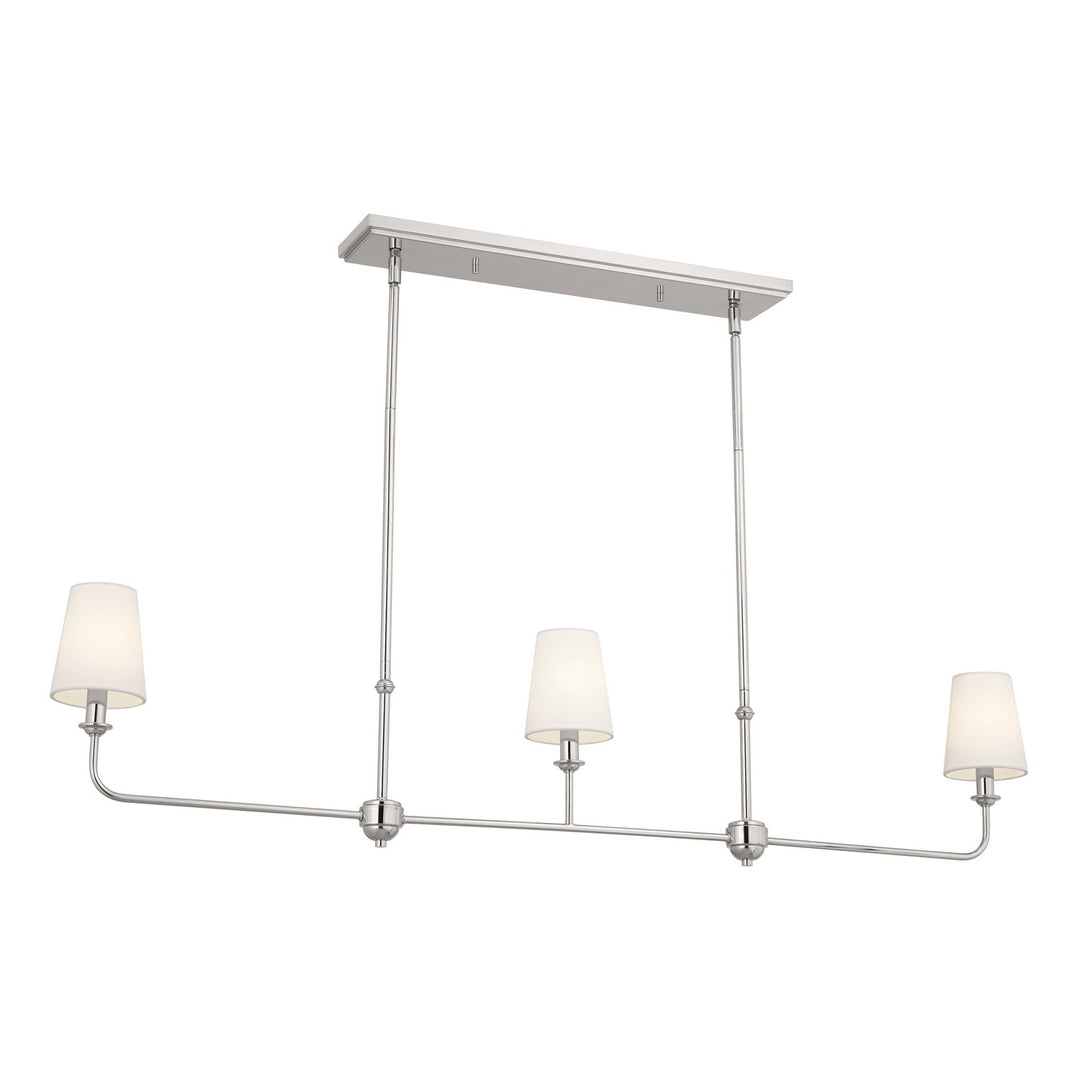 Kichler Three Light Linear Chandelier