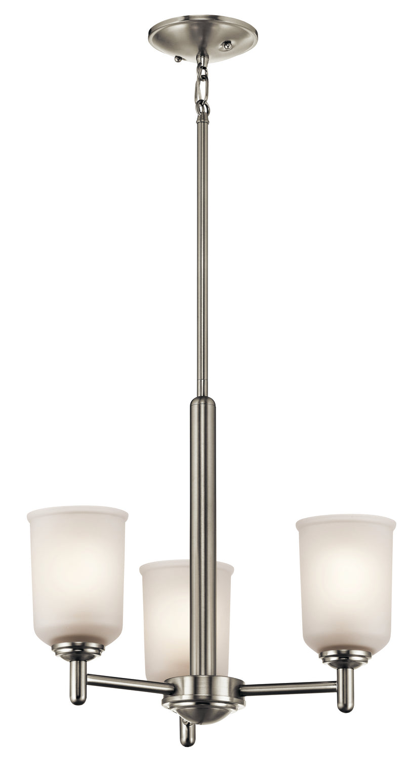 Kichler Three Light Mini Chandelier