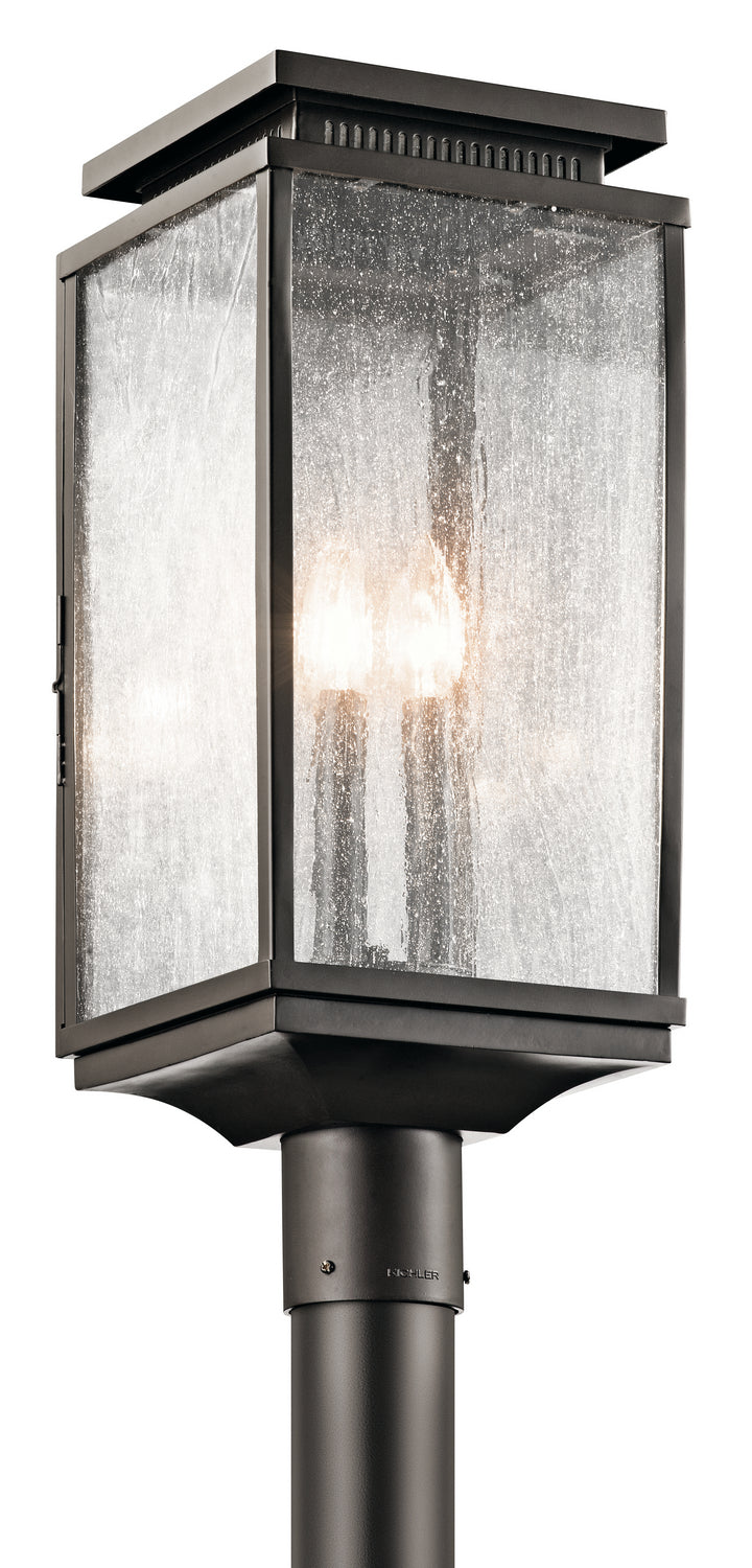 Kichler Three Light Outdoor Post Mount