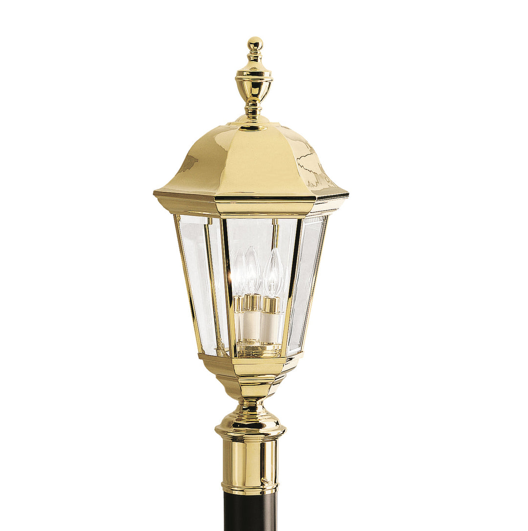 Kichler Three Light Outdoor Post Mount