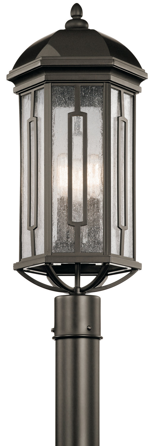 Kichler Three Light Outdoor Post Mount