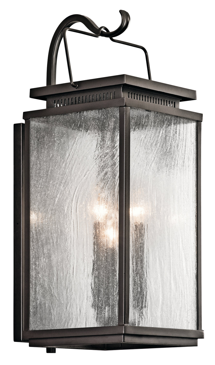 Kichler Three Light Outdoor Wall Mount
