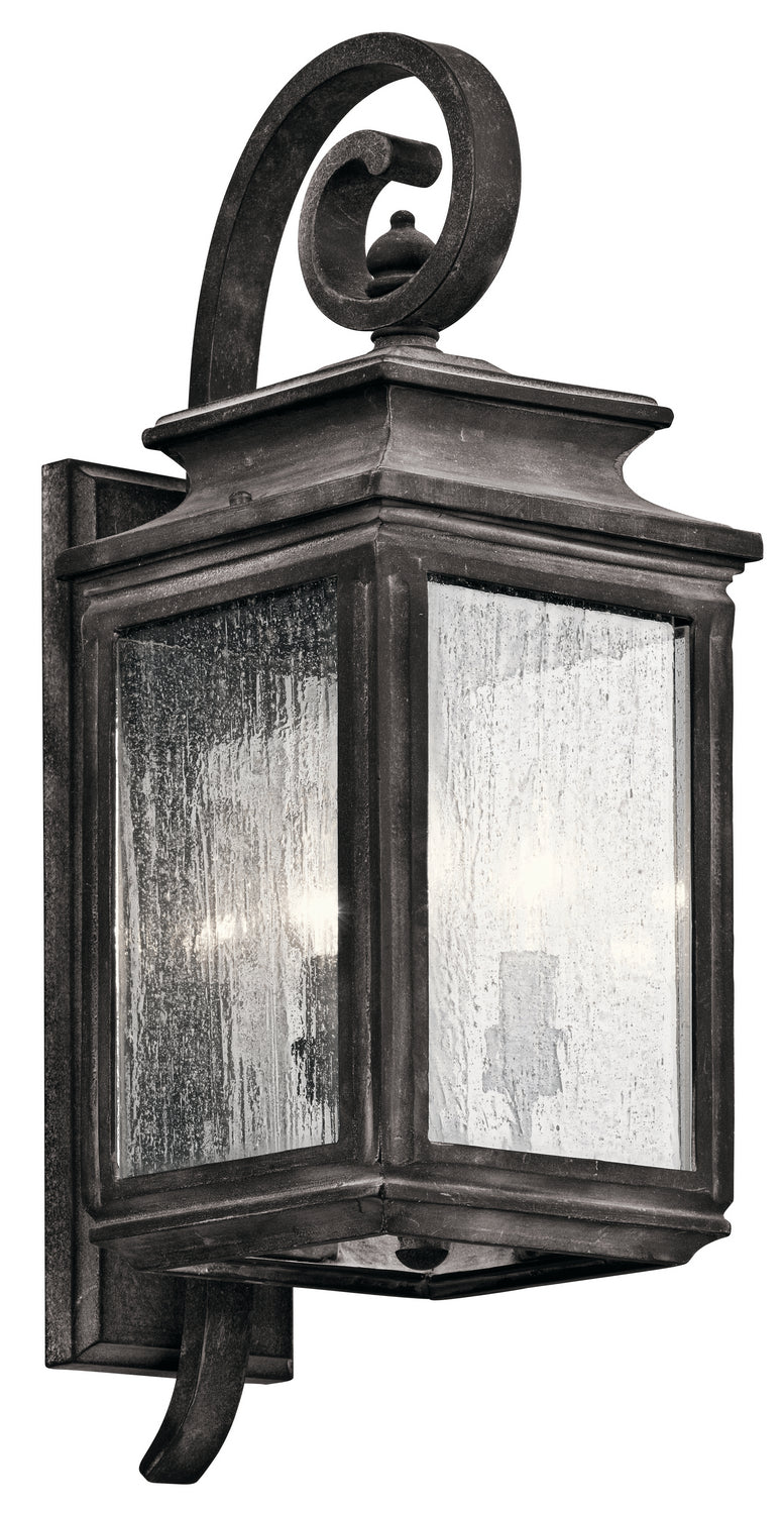 Kichler Three Light Outdoor Wall Mount