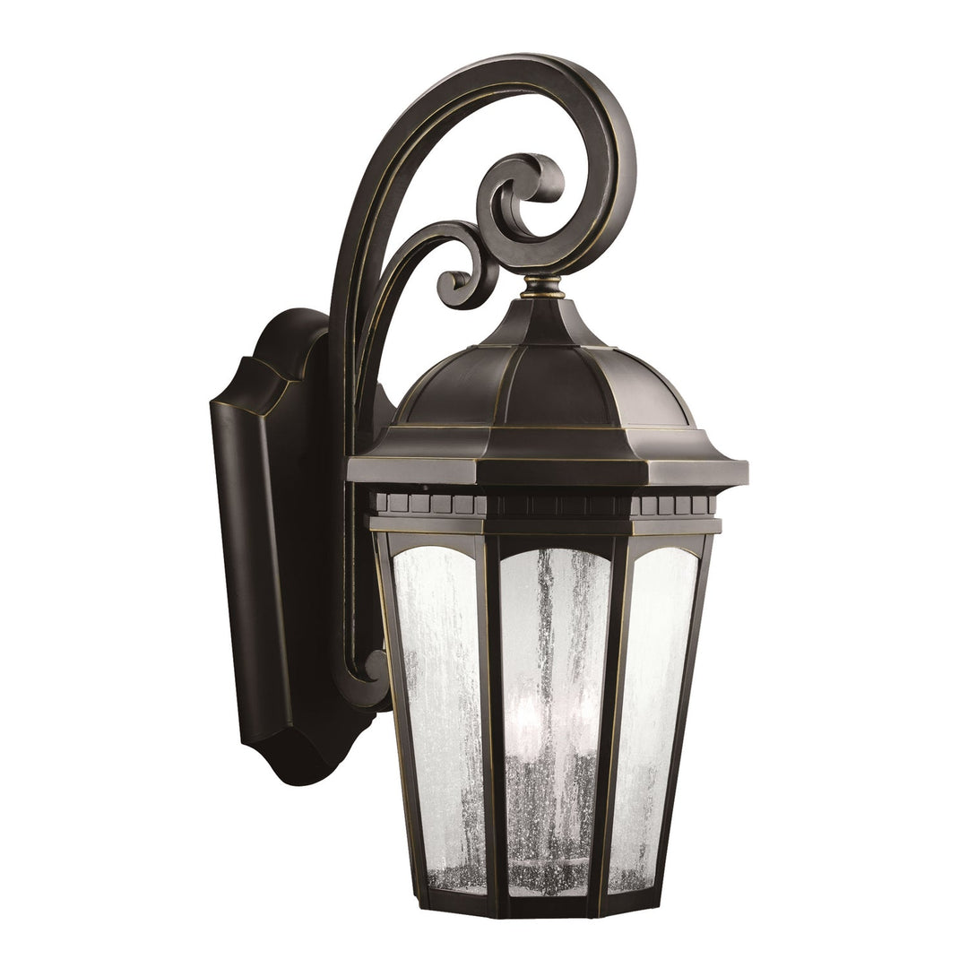 Kichler Three Light Outdoor Wall Mount