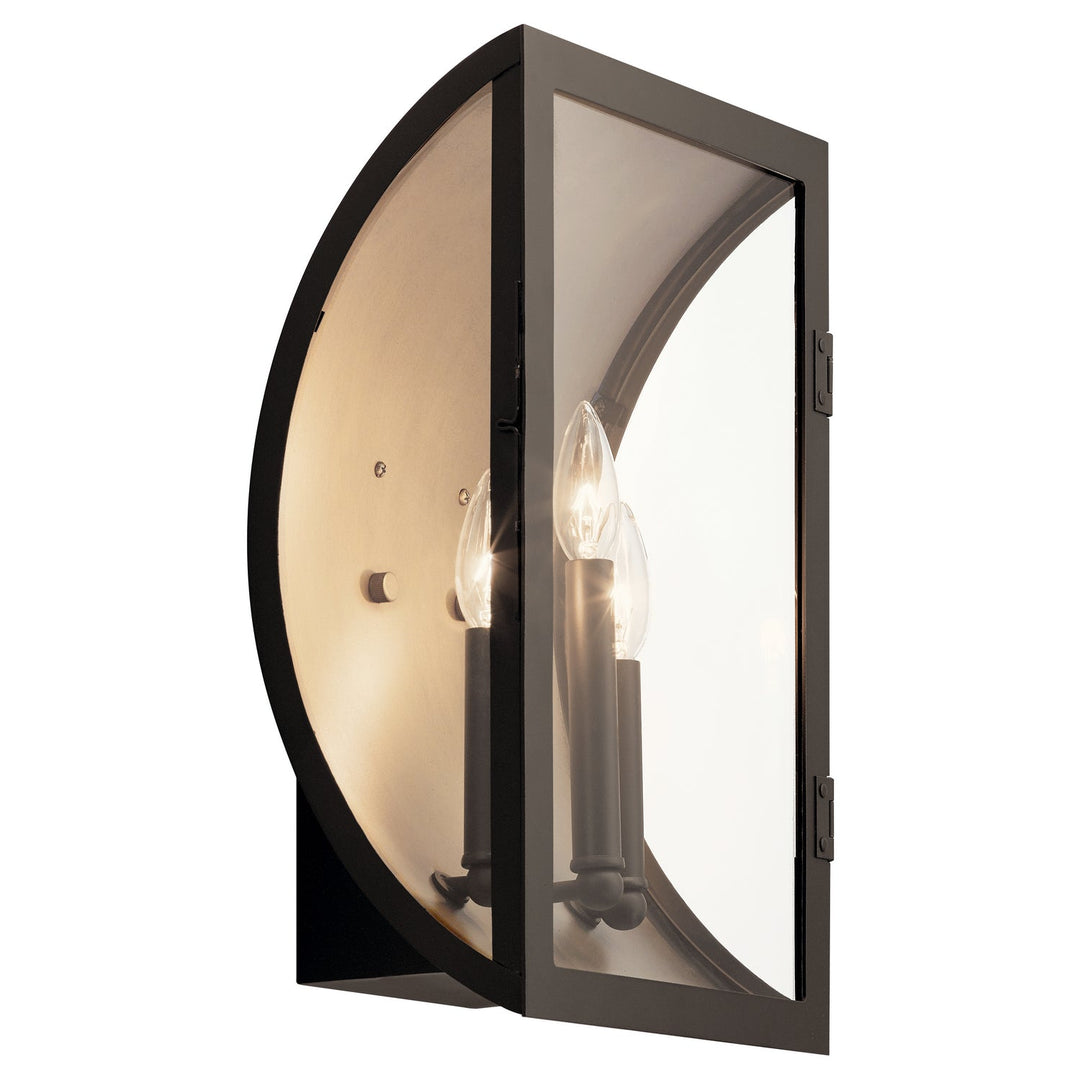 Kichler Three Light Outdoor Wall Mount