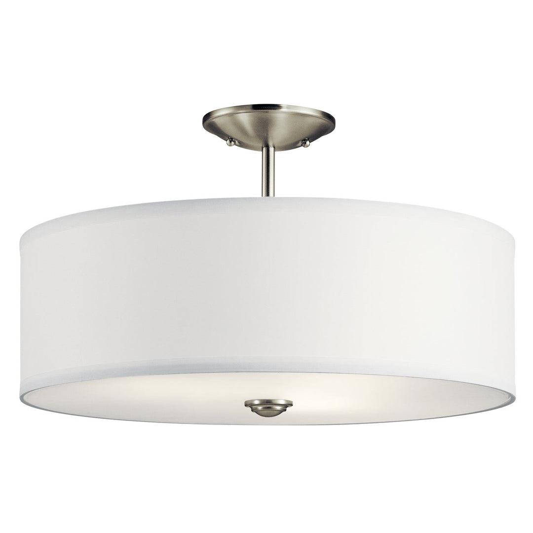 Kichler Three Light Semi Flush Mount