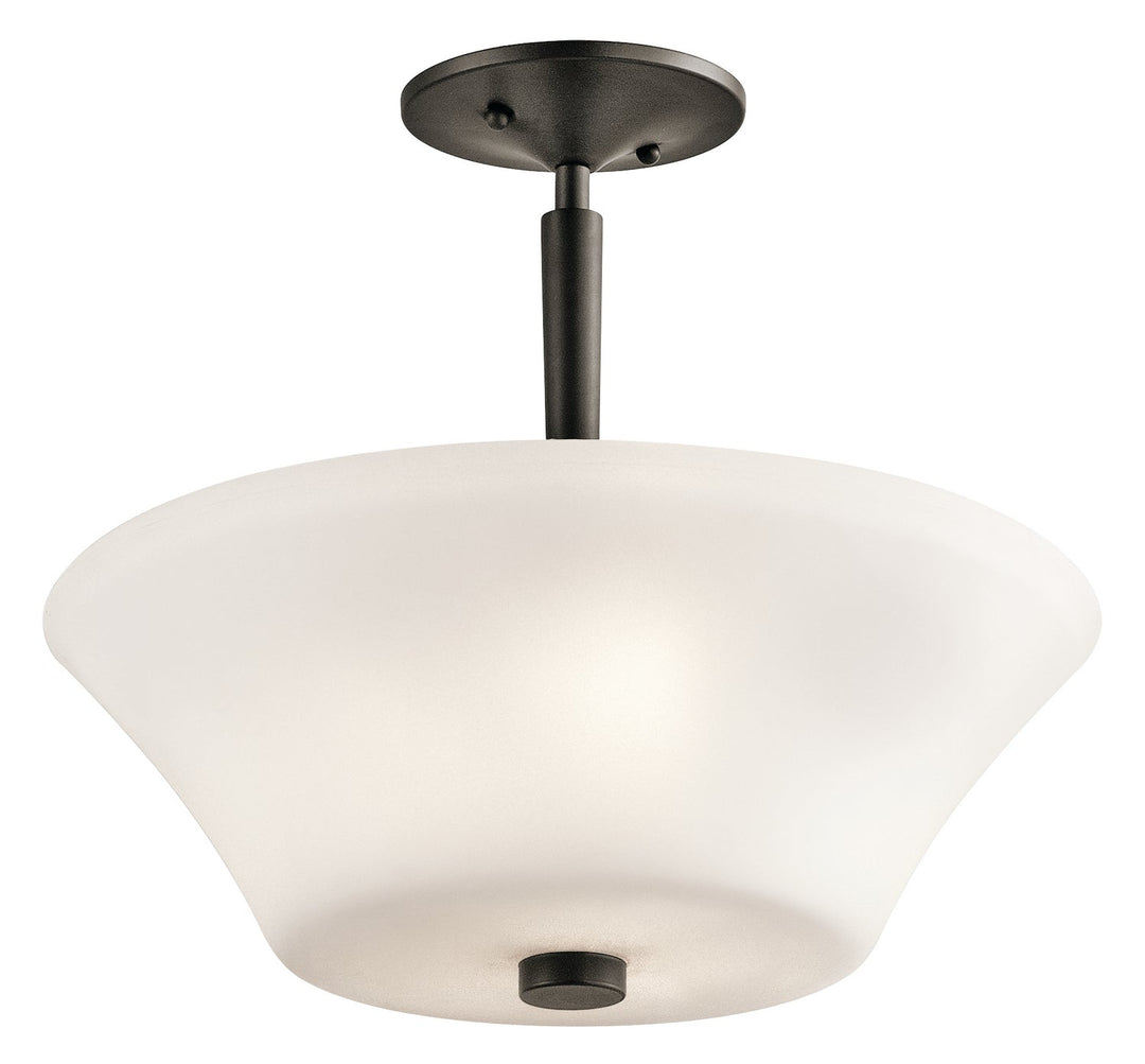 Kichler Three Light Semi Flush Mount