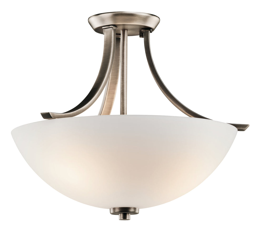 Kichler Three Light Semi Flush Mount