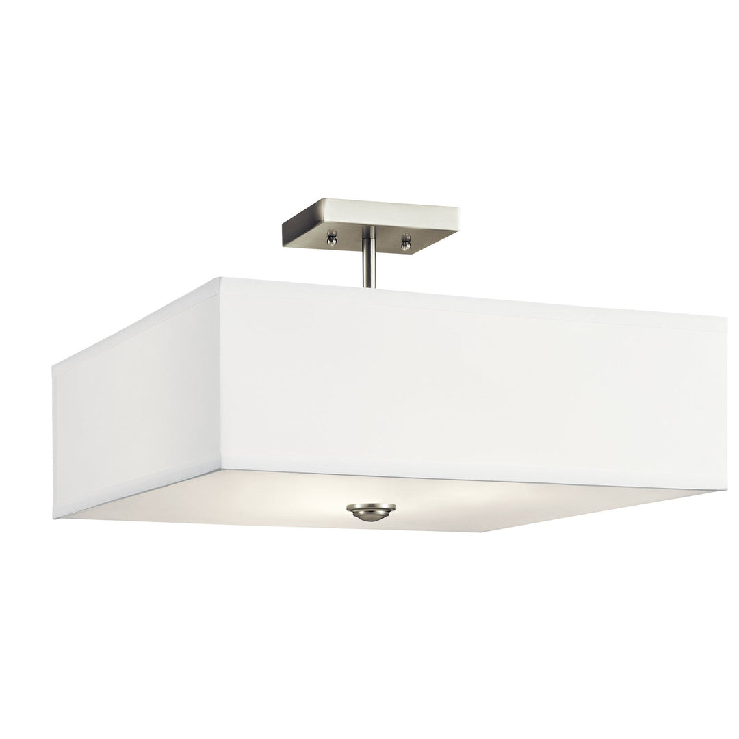 Kichler Three Light Semi Flush Mount