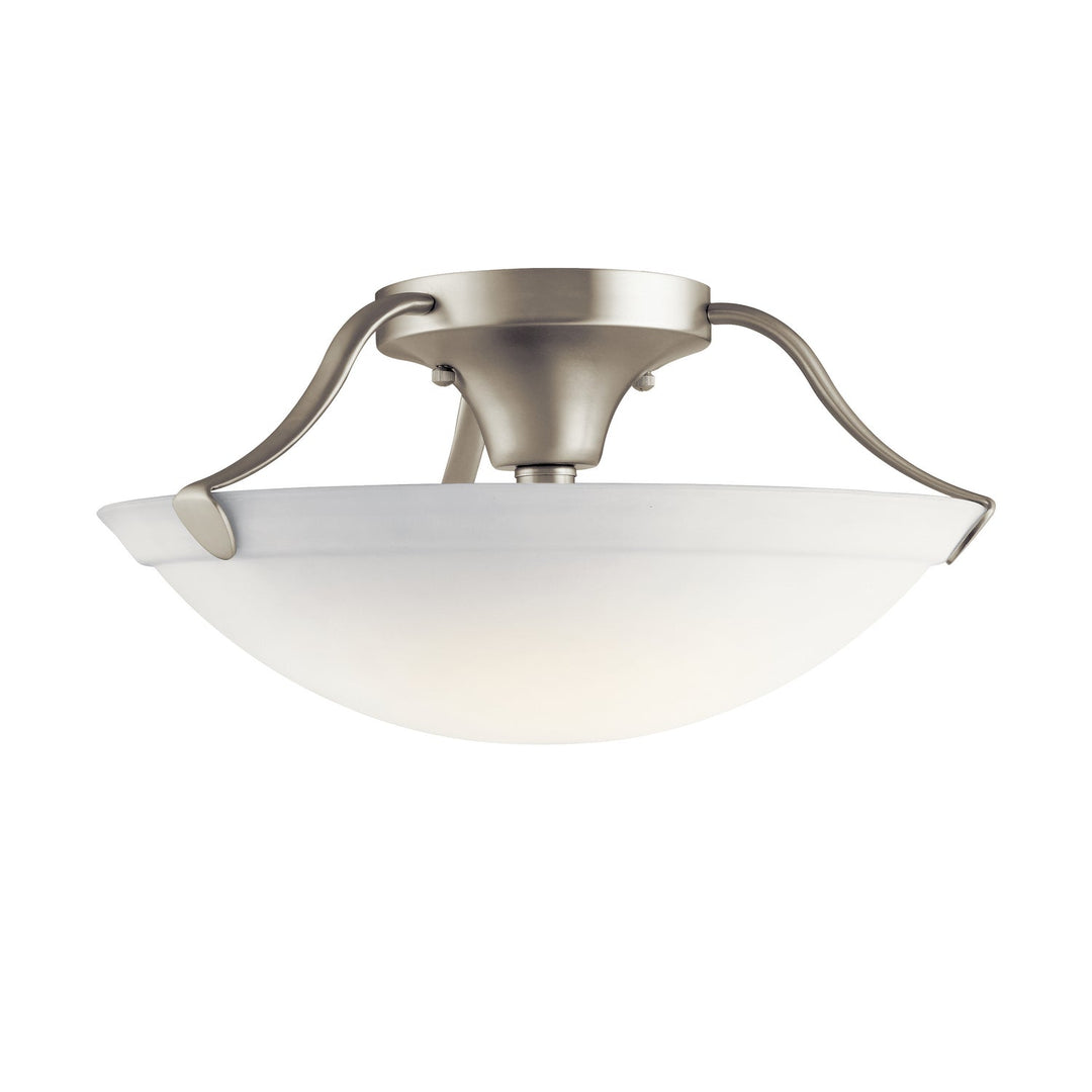 Kichler Three Light Semi Flush Mount