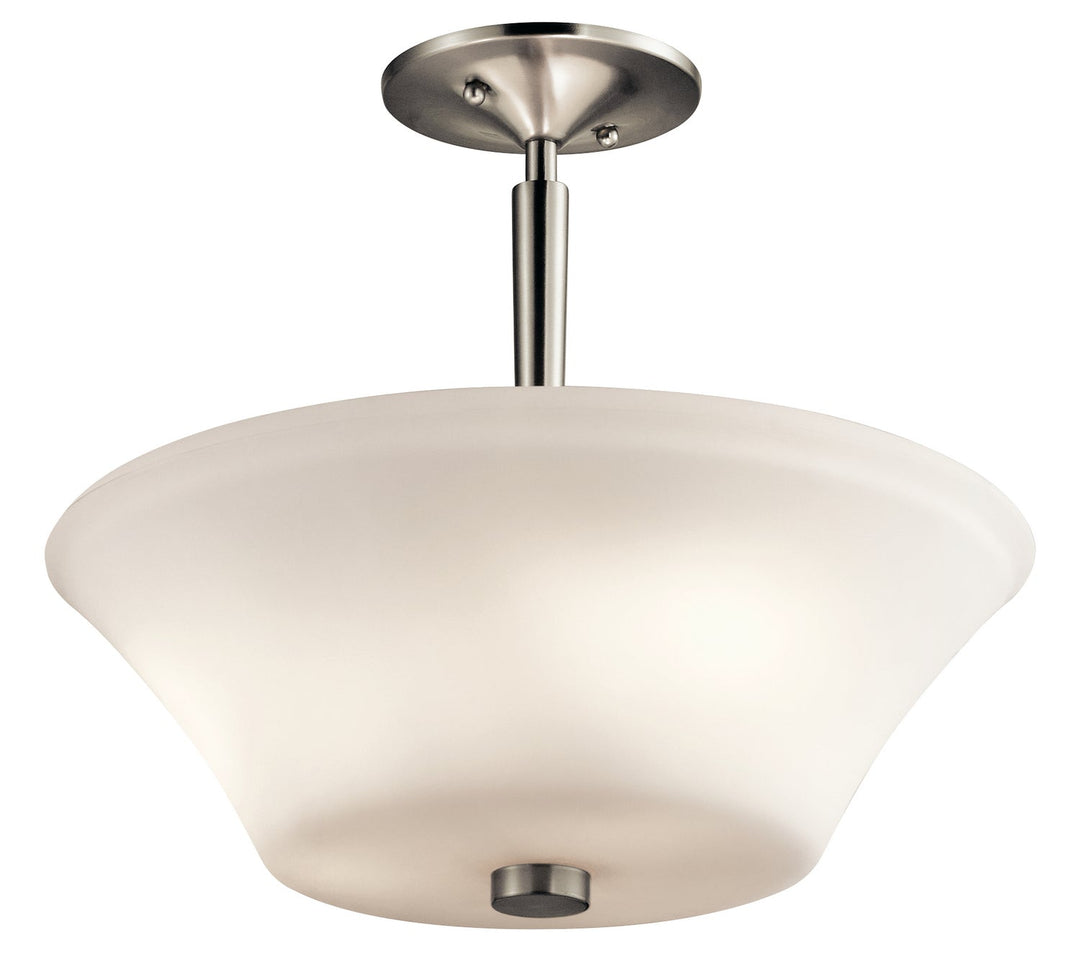 Kichler Three Light Semi Flush Mount