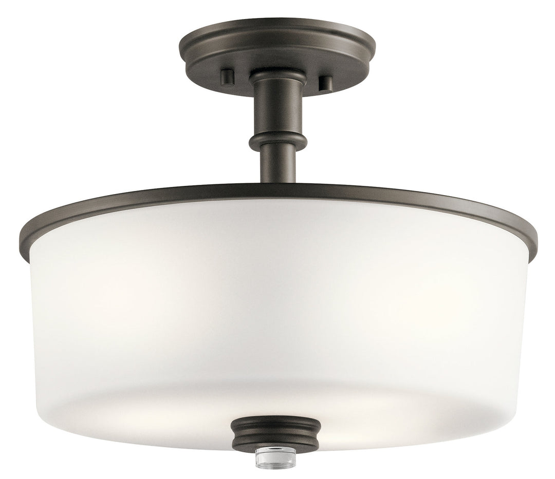 Kichler Three Light Semi Flush Mount
