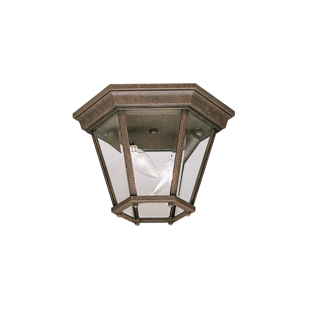 Kichler Two Light Outdoor Flush/Semi Flush Mount