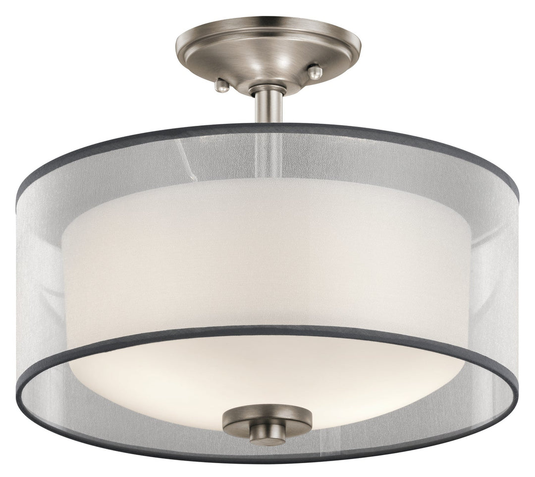 Kichler Two Light Semi Flush Mount