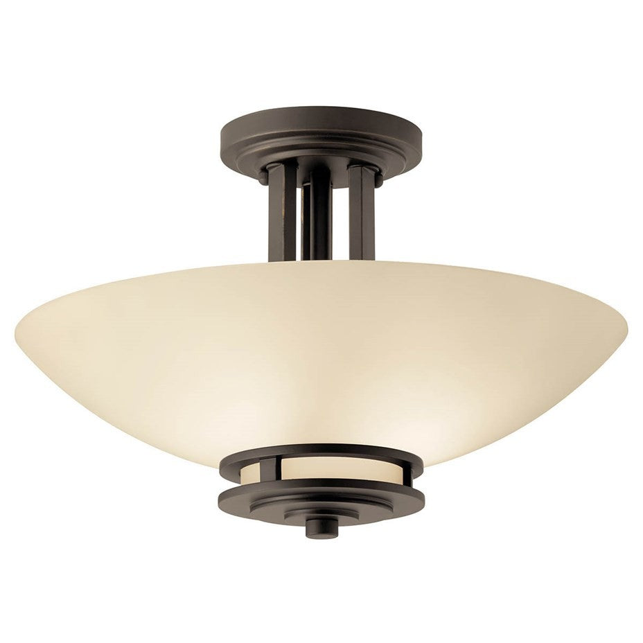 Kichler Two Light Semi Flush Mount