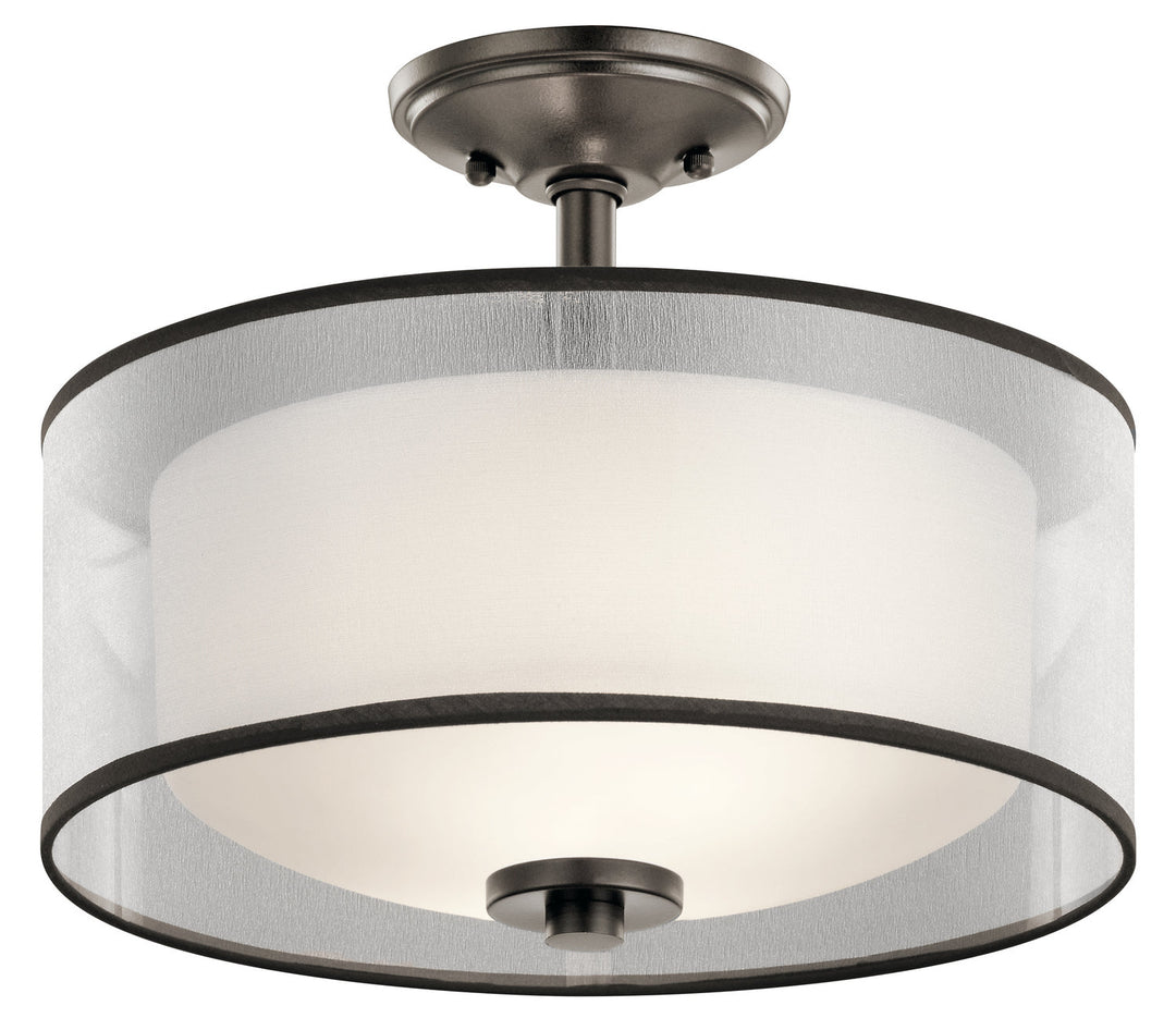 Kichler Two Light Semi Flush Mount