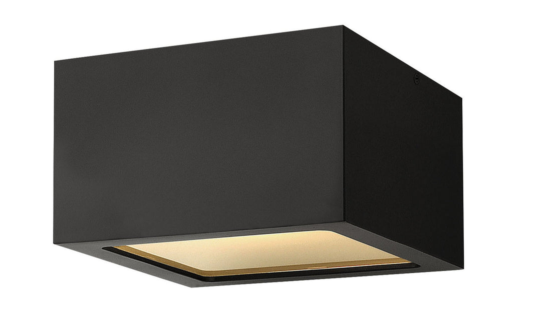 Kube LED Flush Mount in Satin Black