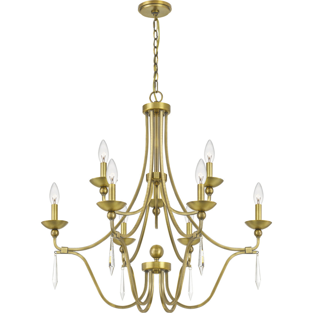 Quoizel Nine Light Chandelier