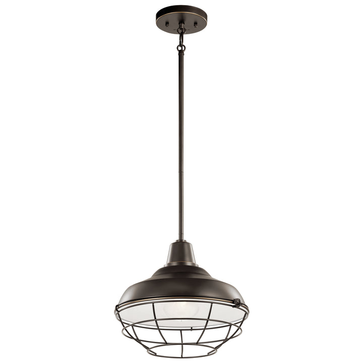 Kichler One Light Outdoor Pendant/Semi Flush Mount