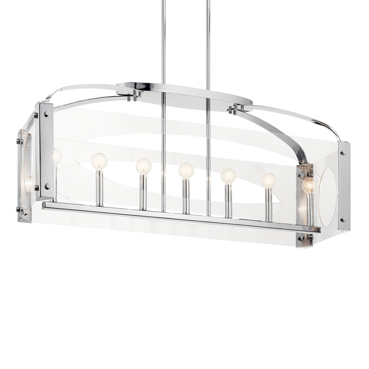Kichler Seven Light Linear Chandelier