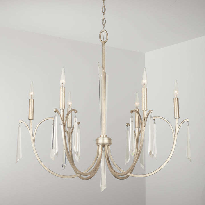 Capital Lighting Six Light Chandelier