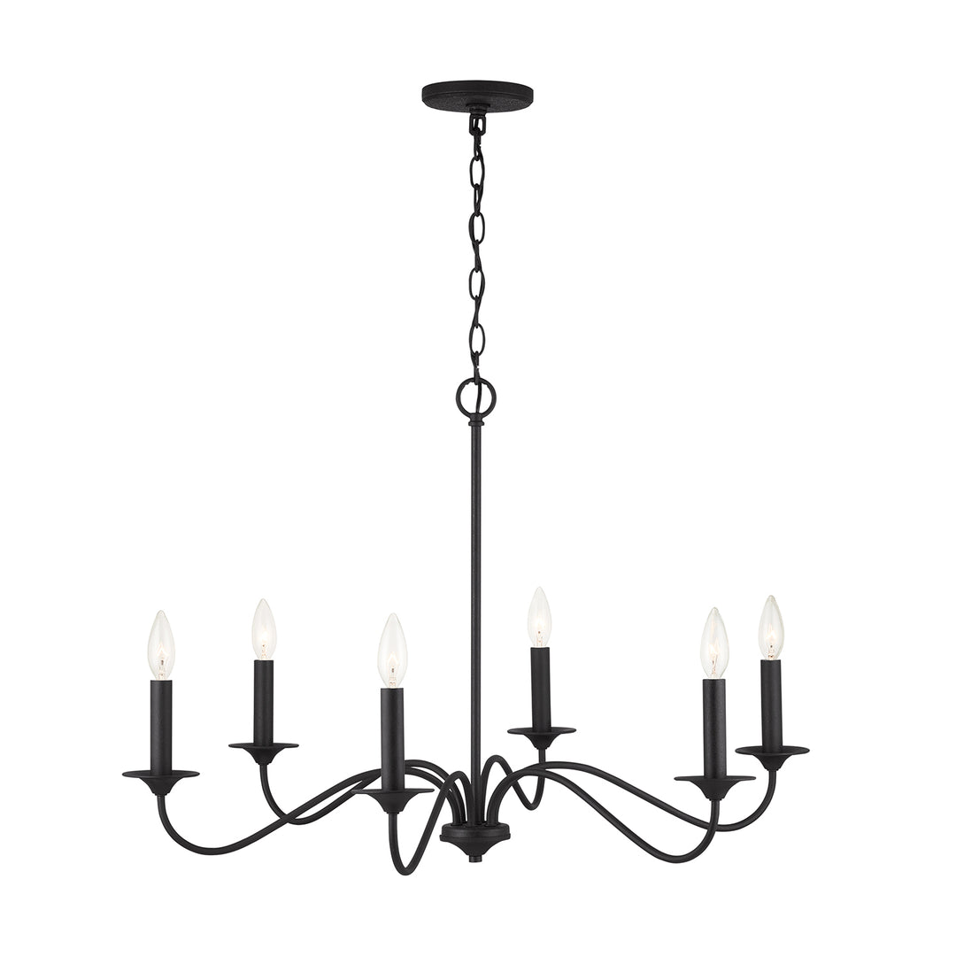 Capital Lighting Six Light Chandelier