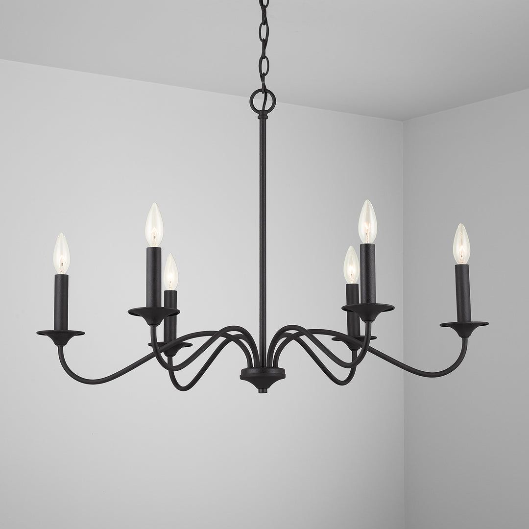 Capital Lighting Six Light Chandelier