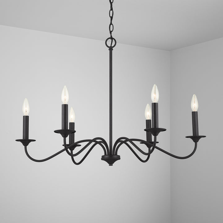 Capital Lighting Six Light Chandelier