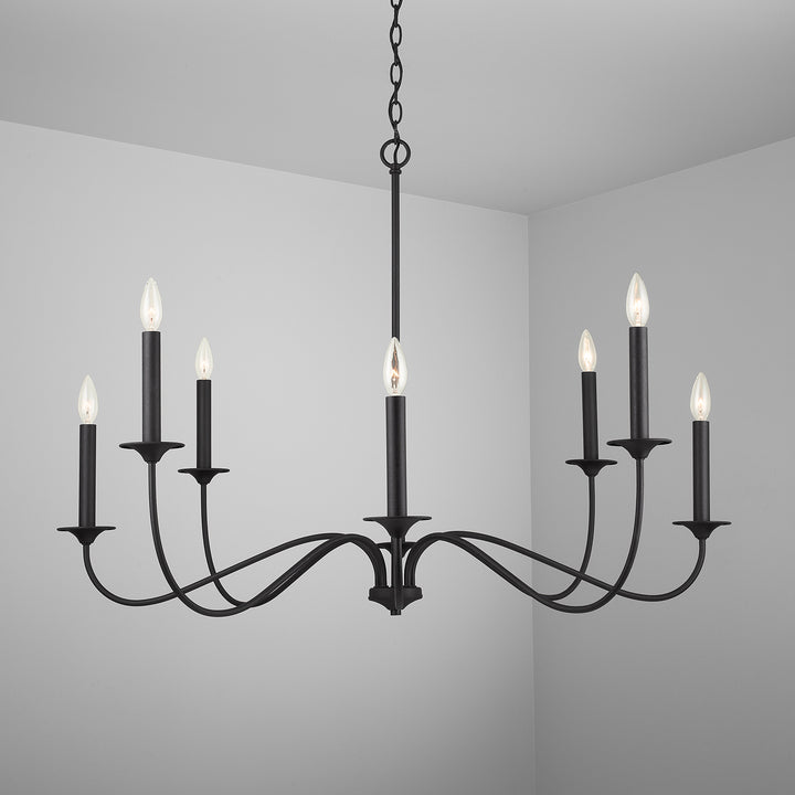 Capital Lighting Eight Light Chandelier