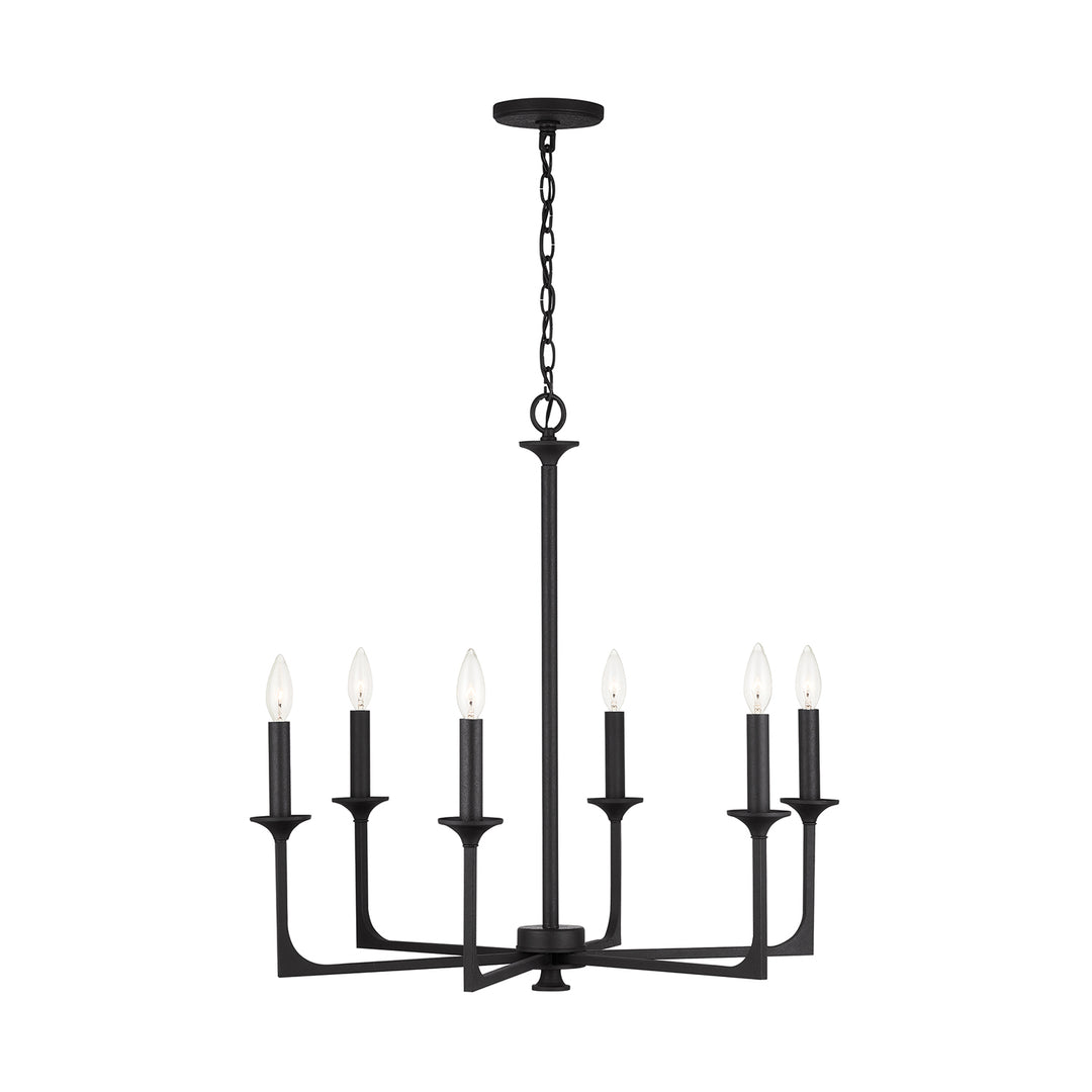 Capital Lighting Six Light Chandelier